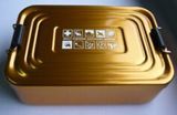 Anodized Aluminium Lunch Box