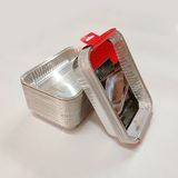 800ml Medium Rectangle Aluminum Foil Baking Tray