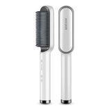 K· Skin Hair Straightener Comb Hair Straightener Brush Straightening Comb Kskin Hair Curler for Men and Women with 5 Temp 30s Fast Heating & Anti-Scald