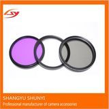 UV+CPL+Fld 52 mm Camera Lens Filter 52mm Filters Kit