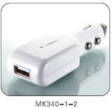 USB Car Charger (MK340-1-2)