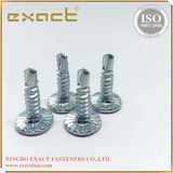 Self Drilling Screw with Wafer Head Carbon Steel Screw
