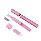 Electric Eyebrow Trimmer Cnaier Safe Harmless Body Shaver Epilator Female Underarm Bikini Shaving Tool Face Hair Removal Ae-815A