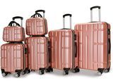 Custom Carry on 6 PCS Luggage Set Travel Bags Hand 4 Wheels Trolley Bag Suitcase