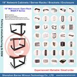 4u Network Wall Cabinet 19inch Installation Wall Mount Threaded Extendable Rack for Network Rack Equipment 6u/9u/12u/15u