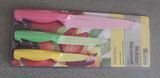Color Handle Non-Stick Knife Set