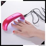 Nail Tools Supplier 9W Mini LED Nail Lamp for UV Gel Nail Polish