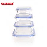 High Quality Glass Food Storage Container with Lid