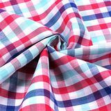 Cotton Grid/Check Plaid Fabric for T-Shirt