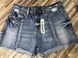 2018 Summer Ladies Denim Shorts Jeans with Words