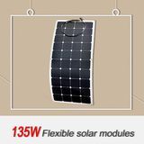 2017 New Design Sunpower Flexible Solar Panel 135W