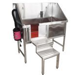 Wholesale Custom Size Dog Washing Stations with Ramp Faucet High-Quality Stainless Steel Dog Grooming Bath Tub