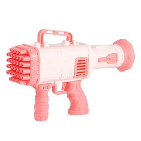 Wholesale Toy  kids Magic soap Children Automatic Bazooka blower water shooter bubble gun for kids