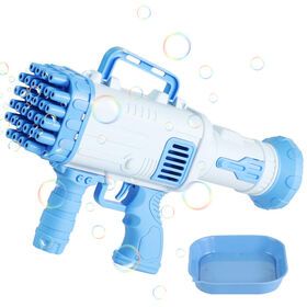 wholesale price 32 Holes soap water rocket toy Machine outdoor Children  kids bubble gun