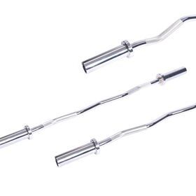 Wholesale Fitness Equipment Barbell Bar Straight Rod 2.2m Steel Barbell Bar