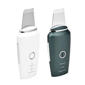 KIKI NEW GAIN Portable Facial Spatula Peeling Machine Blackhead Remover Ultrasonic Skin Scrubber For Personal Care