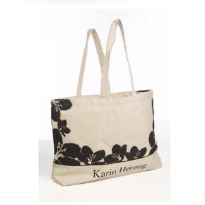 Large Reusable Organic Eco Friendly Recycled Cotton Canvas Tote Shopping Bag ready to ship