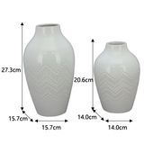 Ceramic Decorative Indoor Flower Vase for Wholesale