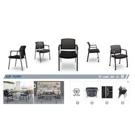 UE Best  Low Back Used Executive Foldable Office Furniture Ergonomic News Conference Chair