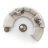 Customize Hotel Curved Sectional Sofa for Sale