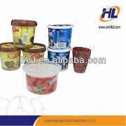 Plastic Sauce Container with Iml