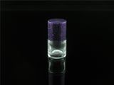 Cylinder Shape Glass Nail Polish Bottle with Cap