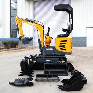 Mini Excavator 08 Chinese Mini Digger Cheap 0.8 Tons with Accessories Cheapest Mini Excavator Hot Price