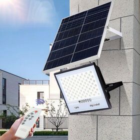 12V LED Out Door Solar Lights Wall Mounted Solar Powered Emergency Light Rechargeable Solaire Street Garden Solar Light
