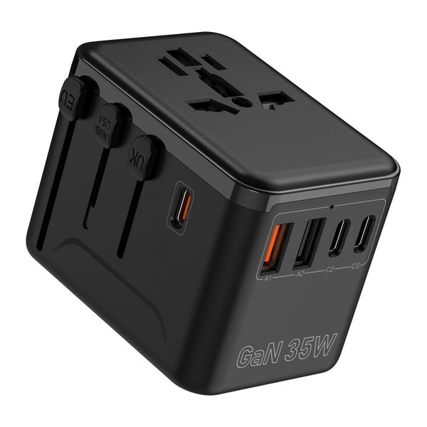 OULIYO universal charger usb c power adapter travel plug supplies high grade pw adapter custom logo international travel power