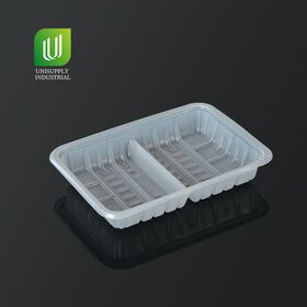Disposable Plastic Trays Supermarket Take Away Food Container VSP Meat Packaging Meat Tray