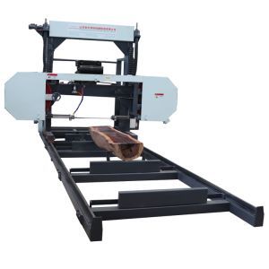 Horizontal Wood Bandsaw Saw Mill Portable Sawmill Woodworking Machinery with Trailer