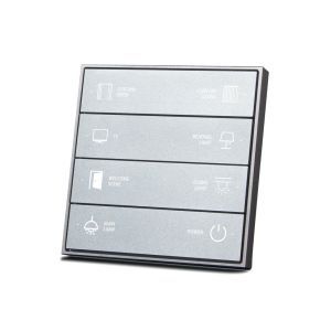 Knx Automation System Smart Home Hotel Intelligent 8 Push Button Wall Switch