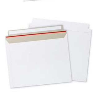 Custom Logo Design Envelopes bag Self Adhesive Flat Cardboard bag Cardboard Envelope