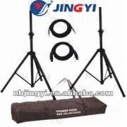 speaker stands,2*S013 with 2*speakercables 6m (2*microphone cables 6m) include bag, cable's price