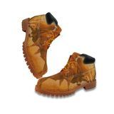 Custom OEM Boots British Style Workwear Men′s Shoes Outdoor High-Top Cowhide Worker Boots Ankle Martin Boots