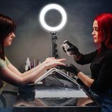 OEM Brand LED Ring Light 6" for Youtube Video and Makeup Mini LED Camera Light Desktop LED Lamp