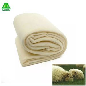 Needle Punched Thermal Merino Wool Textile Wadding for Mattress Quilt Filling