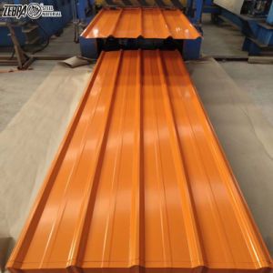 Construction Material Prime Cold Rolled Hot Dipped Corrugated Roof Roofing Zinc Prepainted Color Coated Galvanized Steel Sheet