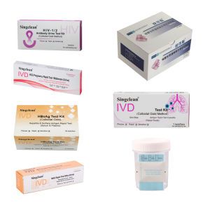 Singclean Ivd Wholesale Medical Supply Antigen Rapid Diagnostic Ovulation Std Urine Drug HIV Hbsag Hepatitis B Pregnancy Test Strip Kits (Colloidal Gold Method)