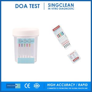 Singclean Wholesale CE Approved Urine Collect Multi Drug of Abuse Self Doa Test Kit for Self Testing Home Test