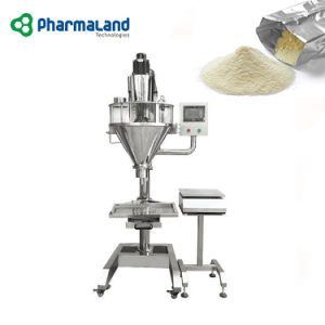 Pharmaland Semi-Automatic Spice Coffee Flour Auger Powder Filler / Dry Powder Bag Jar Filling Machine