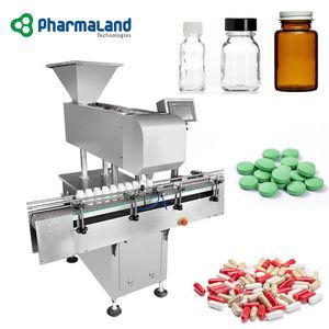 Pharmaland Ppl-8s Pharmaceutical Quality Assurance 8 Lanes Automatic Capsule Tablet Counting Line Machine