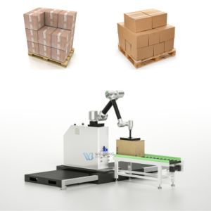 Automatic Robot Handling Palletising Machine with Electric Welding Palletizing Packaging Machine