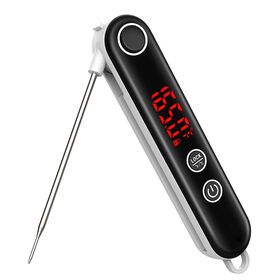 Digital Instant Read Meat Thermometer for Grilling Waterproof Kitchen Food Thermometer