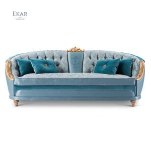 Luxury Hand Carved Living Room Sofa Set Modern Living Room Sofa