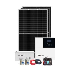 1kw 3kw 5kw off Grid Solar PV Panel Energy System Solar Lighting Power System