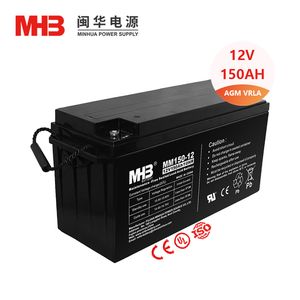 Mhb Wholesale AGM VRLA 12V 150ah Solar Lead Acid Battery for Marine Equipment