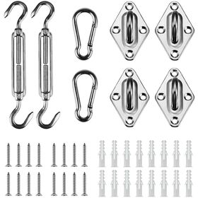 Hardware Kit Fixing Accessory Shade Sail Mount Product Kit Sunshade