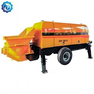 High Portable Quality Mini Concrete Pump Truck Concrete Mixer Pump for Concrete Conveying Construction Machinery
