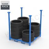 Heavy Duty Warehouse Portable Stacking Rack Tire Storage Rack